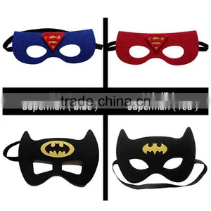 Wholesale Halloween Cosplay Costume Soft Felt Superhero Mask for Kids thumbnail-2