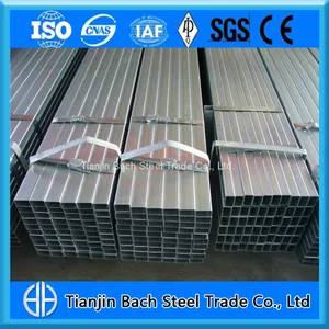 Hollow Hot Dipped Galvanized Carbon Steel Rectangular Tube/square Tube Pipe thumbnail-1