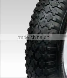4.80/4.00-8 Wheelbarrow Wheel Tire Lawn Garden Cart Tubeless Pneumatic thumbnail-2