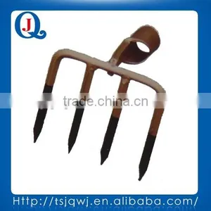 FORK HEAD JQ102-4 WITH 4 TINES FOR GARDEN AND FARM thumbnail-1