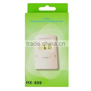 HX809 Digital LCD Thermometer Hygrometer for Indoor thumbnail-1