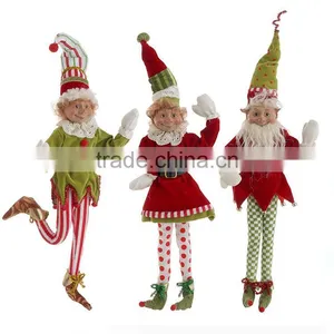 Resin Posable Elf Set of 3 Christmas Collection thumbnail-1