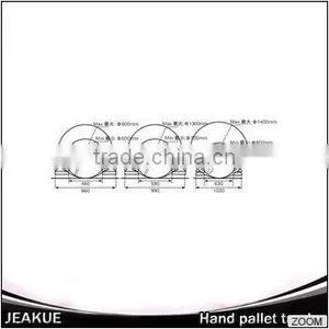 1800kg Paper Roller Long for Pallet Truck CE thumbnail-3