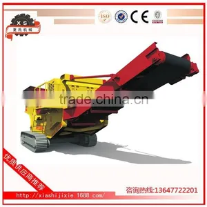 Crawler-type Mobile Jaw Crushing Station for Crushing Vaious Mines and Rocks,AH-96-J Factory Sale thumbnail-1