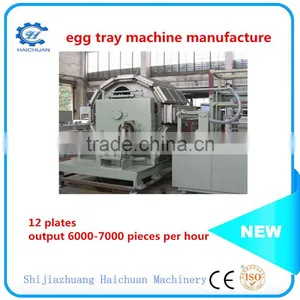 Automatic Plastic Egg Tray Making Machine Paper Egg Tray Making Machine thumbnail-4