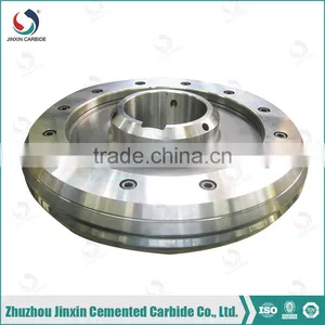 Tungsten Carbide Cold Rolls Seal Ring for 7mm Ribbed Steel Bars and Wires thumbnail-1