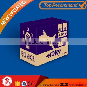 Small 3-ply Corrugated Cardboard Box With Logo Print thumbnail-1