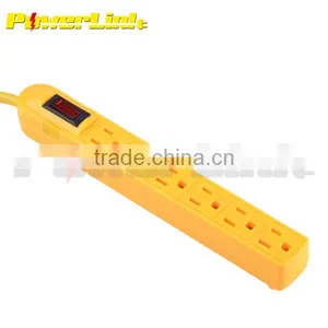 H50224 UL/ETL Approved 6 Outlet Power Strip Heavy Duty thumbnail-1