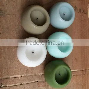Round Ball Shaped Real Wax Candle Led Flicking Cotton Wick Candle Led Candle With Black Cotton Led Candle With Timer thumbnail-2