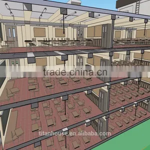 High Quality Light Steel Prefabricated School Buildings thumbnail-5