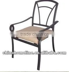 Aluminum Single Chair With Cushions 16715-C thumbnail-1