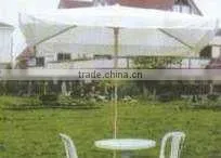 White Golf Handheld Parasol 11600 thumbnail-1