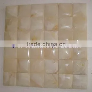 The Most Beautiful& Best Quality WHITE ONYX MOSAIC TILES COLLECTIONS thumbnail-4