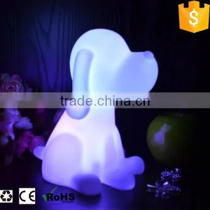 5V Kids or Children Color Change Dog Shape Night Lights Gifts thumbnail-2
