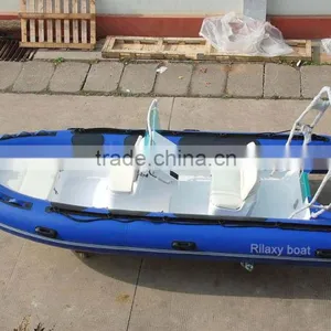 8 Person Rigid Hull Fishing Plastic Boat thumbnail-1