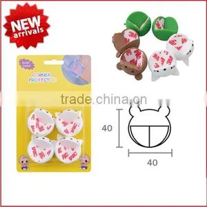Best Sell 100% FDA Crashworthy Silicone Edge Corner Safeguard Table Corner Guard for Baby Learning to Walk Protect thumbnail-1