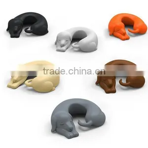 Silicone Dachshund Dog Wine Glass Markers thumbnail-2