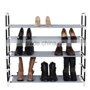 6 Tier Storage 24 Shoe Rack Organizer Closet Purse Clothing Holder Stackable thumbnail-2