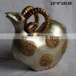 Polyresin Sheep Statue thumbnail-1