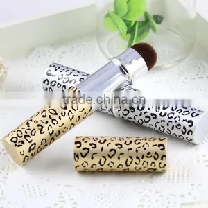 Leopard Best Professional Inexpensive Makeup Retractable Contour Rouge Brush thumbnail-3