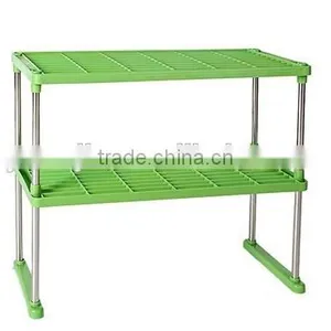 Wholesale Stock Layer 2 Layer Steel Tub Multifunction CombinedStorage Rack thumbnail-1