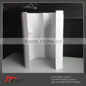 Custom Plastic White Abs Promotion Table by Vacuum Forming thumbnail-6