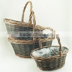 Basket Product Type and Holiday Decoration & Gift Use Basket Wicker thumbnail-2