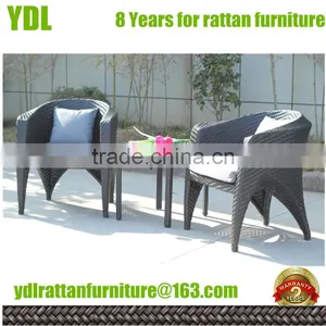 Youdeli Frame With Round Wicker Hotel Chair thumbnail-1