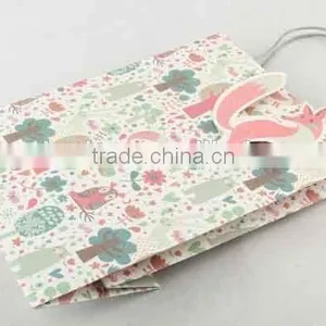 Colorful Shopping Paper Bag With Card /Printed Foldable Gift Bag thumbnail-5