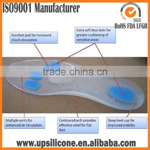 Foot Care Gel Silicone Insert in Shoes thumbnail-1