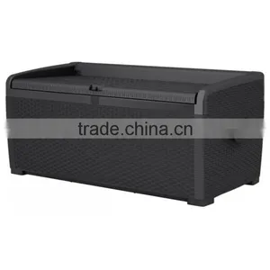 KD Alumi Garden PE Rattan Storage Boxs Wholesale Direct Manufacturer thumbnail-1