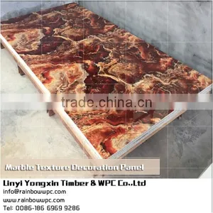 071 Interior Decorative Marble Texture Waterproof Pvc Bathroom Wall Panels thumbnail-3