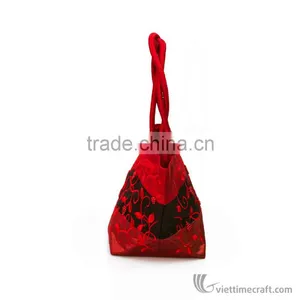 Hand Embroidered Handbag, Elegant Colors and Designs, Available in Stock or OEM Accepted thumbnail-2