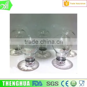 Hot Selling 400ml Juice, Coffee, Tea, Milk Tea, Beer, Beverage Cheap PET Plastic Light Bulb Shape Bottle thumbnail-1