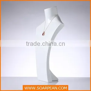 Fiberglass Neck Mannequin Used For Jewelry Display Stand thumbnail-3