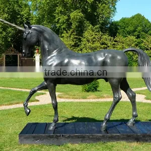 Animal Metal Bronze Garden Lost Casting Wax Cheval Sculpture thumbnail-1