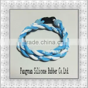 Health Products Twisted Woven Necklace,sports Necklace thumbnail-1
