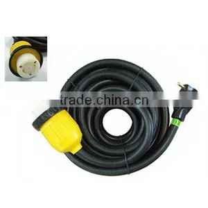 S80240 ETL Twist Lock Locking RV Power Cord Detachable Connector 50 Amp Hubbell Marinco thumbnail-1