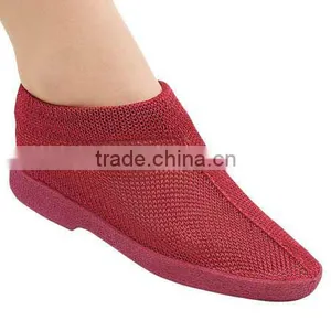 Stretch Knit Shoe/Travel Shoe /mesh Shoe/knit Slippers/woven Sippers/travel Shoes/travel Slippers Woven Knit Shoe/ thumbnail-1