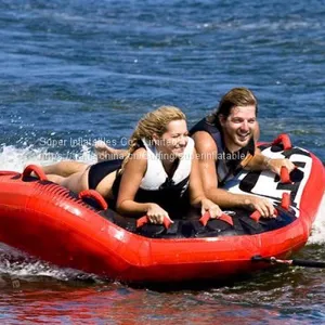 Towable Water Tube Inflatable Rider Raft Float Game for Sale thumbnail-3