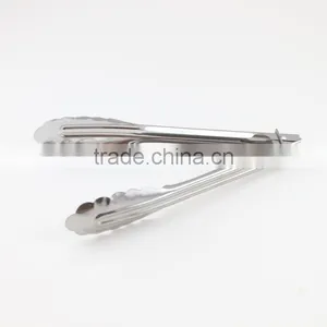 Luxury Designed High Grade Stainless Steel Food Tong, Serving Tong,Kitchen Tong thumbnail-3
