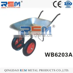 Dual Wheel Wheelbarrow thumbnail-1