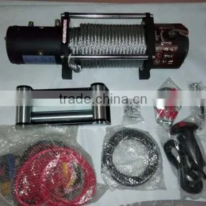 DC 12V Winch Electric, off Road Winch 9500lbs thumbnail-1