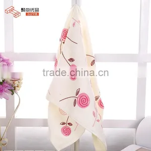 L00025 Bulk Wholesale 100% Cotton Face Embroidery Towel/ Hand Towel/ Bath Towel Sets thumbnail-4