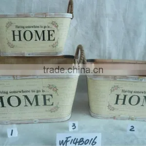 Garden Decoration Wooden Pot Flower Pot thumbnail-3