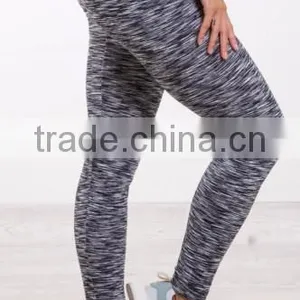 Black Leggings for Women Fashion Plain Dyed Leggings Sport Women Tights Leggings Gym Fitness thumbnail-3