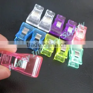 Middle Size 33mmx18mm Quilt Binding Plastic Clips Clamp For Sewing Craft thumbnail-1