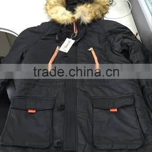 2016 Hottest Design Warm Winter Coat Unisex Fur Lining Parka Jacket thumbnail-6
