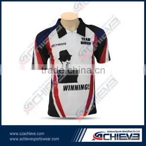 Sublimation Custom High Quality Race Shirt Designs Racing Jersey With Motorcycle thumbnail-1