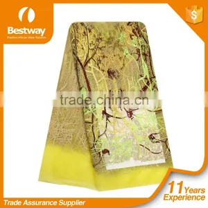 Bestway Textiles FL0134 Tulle Lace French Net Lace for Christmas Party thumbnail-3
